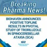 Biohaven annuncia risultati positivi di massima importanza nello studio fondamentale del troriluzolo nell’atassia spinocerebellare (SCA)