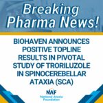 Biohaven annuncia risultati positivi di massima importanza nello studio fondamentale del troriluzolo nell'atassia spinocerebellare (SCA)